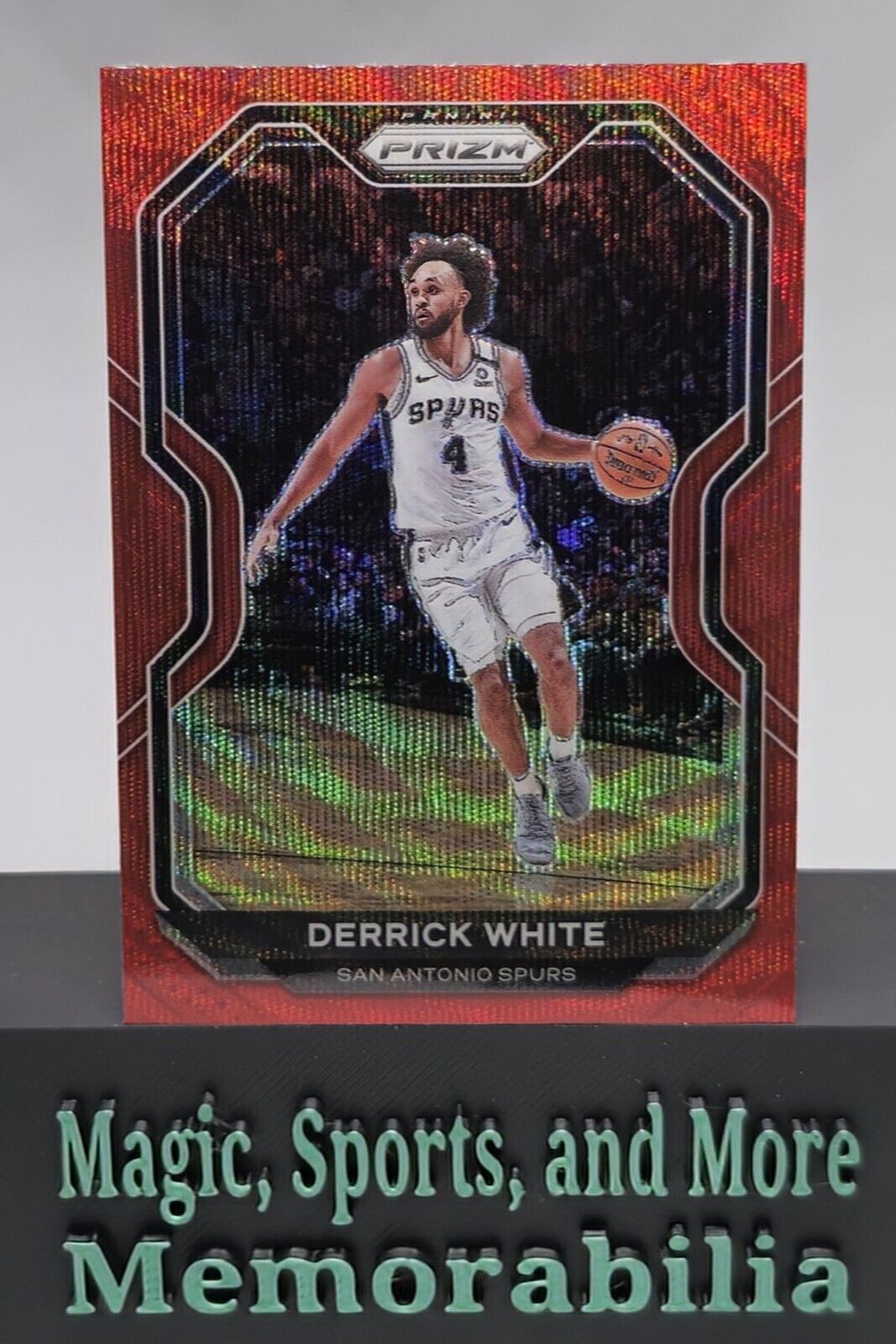 2020-21 Panini Prizm Derrick White #174 Red San Antonio Spurs