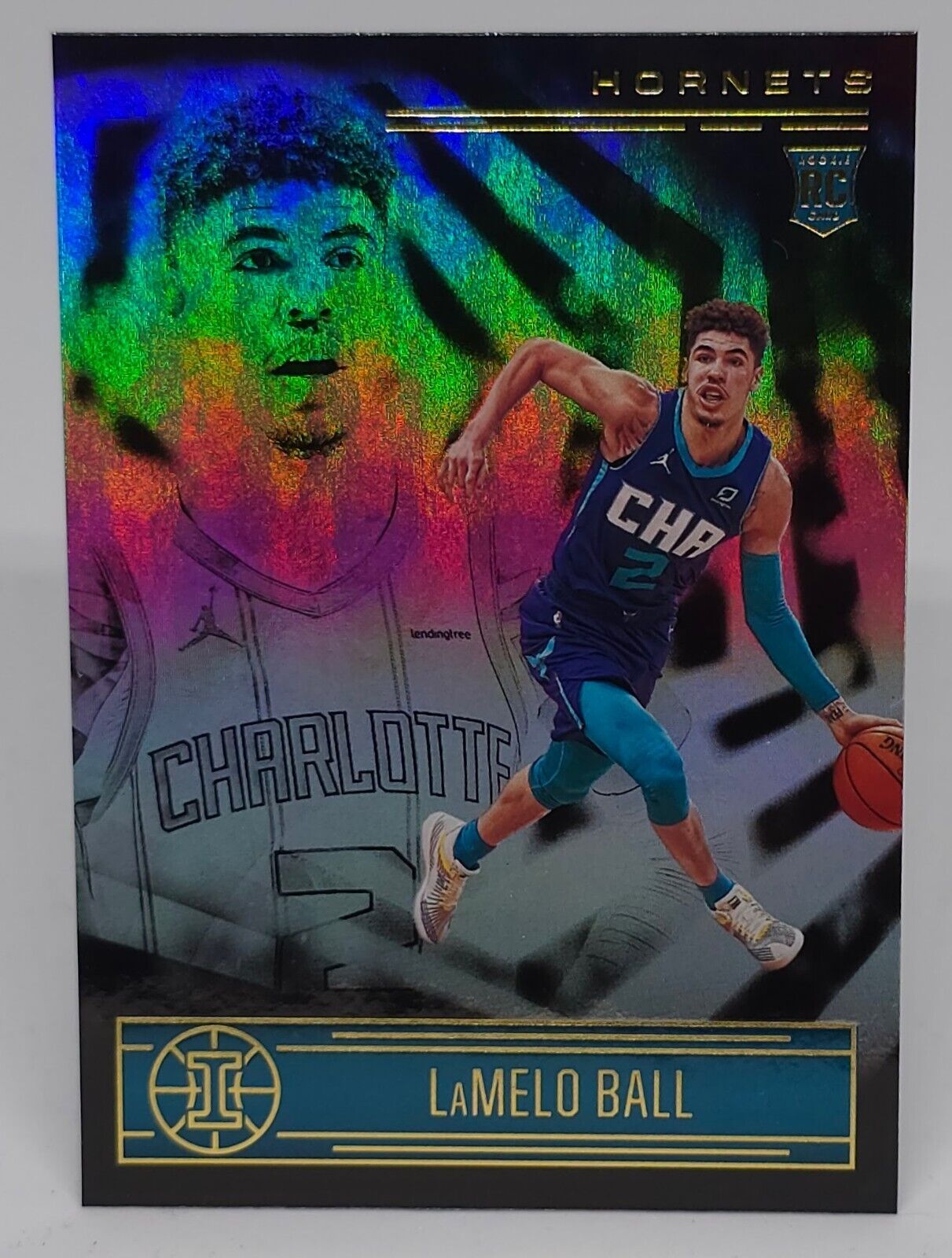 2020-21 Panini Illusions Basketball LaMelo Ball RC #151 Charlotte Hornets