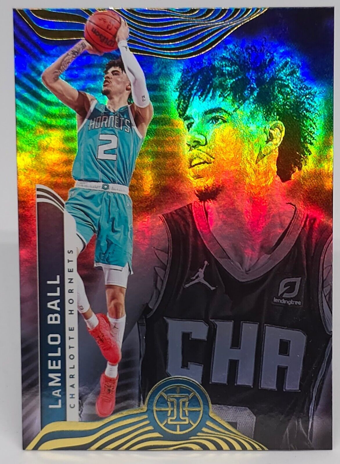 2021-22 Panini Illusions Basketball LaMelo Ball #57 Charlotte Hornets