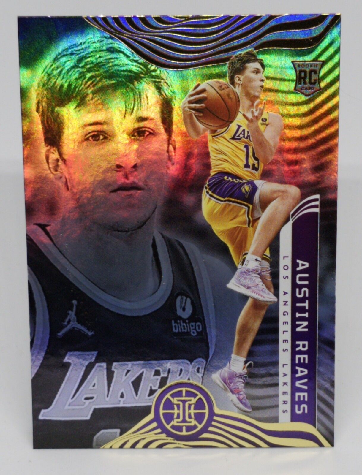 2021-22 Panini Illusions Austin Reaves Rookie Card #181 Los Angeles Lakers RC