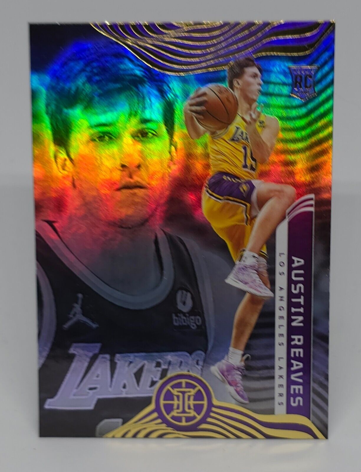 2021-22 Panini Illusions Austin Reaves Rookie Card #181 Los Angeles Lakers RC