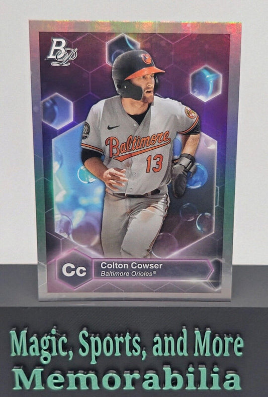 2022 Bowman Platinum Precious Elements Colton Cowser Baltimore Orioles #PE-2