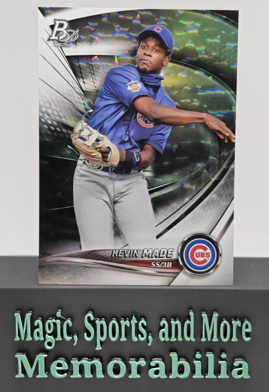 2022 Bowman Platinum Kevin Made Ice Foil Prospect Card Top-57 