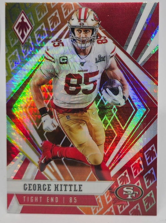 2020 Panini Phoenix -  Fire Burst George Kittle #84 