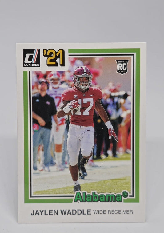2021 Panini Chronicles Donruss Draft Picks #38 - Jaylen Waddle RC 