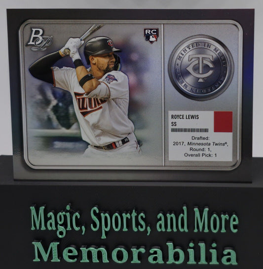2022 Bowman Platinum Minted in Merit Rookie Royce Lewis #MM-20 Minnesota Twins