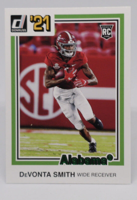 2021 Panini Chronicles Draft Donruss Devonta Smith #37 Rookie RC