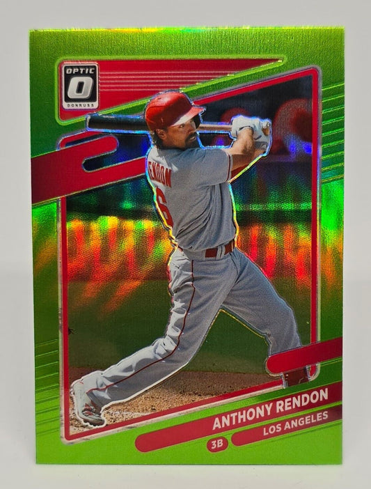 2021 Donruss Optic Lime Green #132 Anthony Rendon