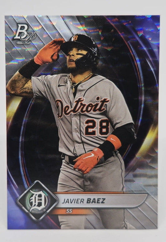 2022 Bowman Platinum Ice #77 Javier Baez