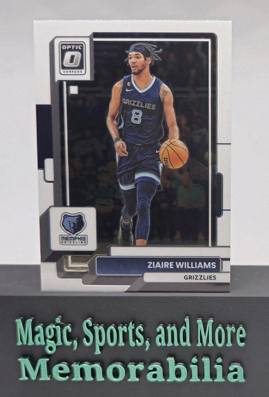 Ziaire Williams 2022-23 Donruss Optic #188 Memphis Grizzlies