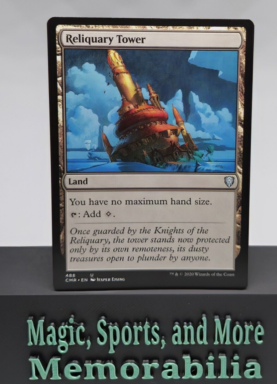 MTG Reliquary Tower [Commander Legends] Magic The Gathering LP