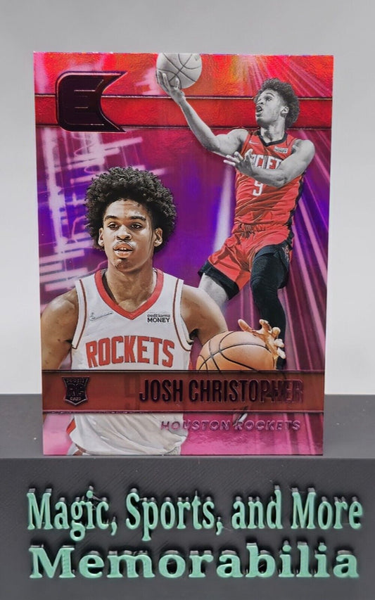 2021-22 Panini Chronicles Pink #324 Josh Christopher Essentials RC