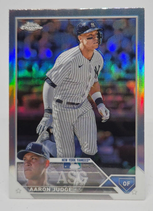 Topps Chrome Update Baseball 2023 Aaron Judge ASG All-Star Game Refractor