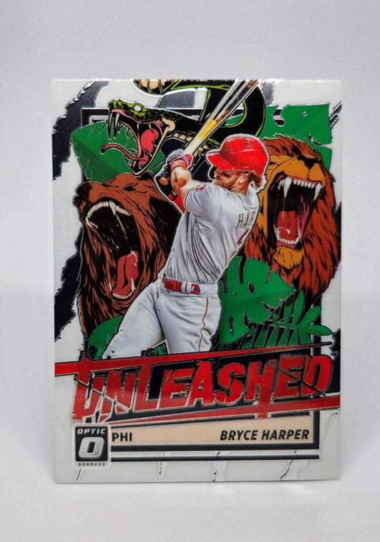 2021 Donruss Optic Baseball Bryce Harper Unleashed #UNL10 - Phillies