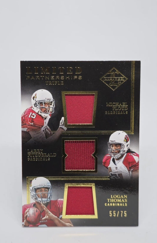 2014 Panini Limited - Limited Partnerships Floyd-Fitzgerald-Thomas #LP3-AC  /75