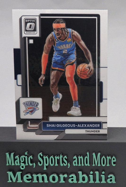 Shai Gilgeous-Alexander 2022-23 Donruss Optic #44 