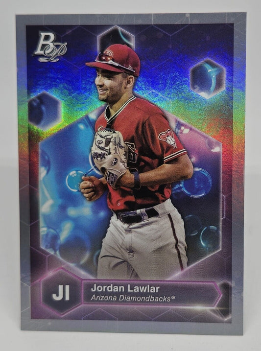 2022 Bowman Platinum - Jordan Lawler - RC - Platinum Elements - #PE-25