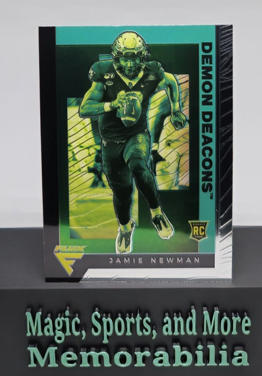 2021 Panini Chronicles Flux Draft Picks #247 Jamie Newman Rookie RC