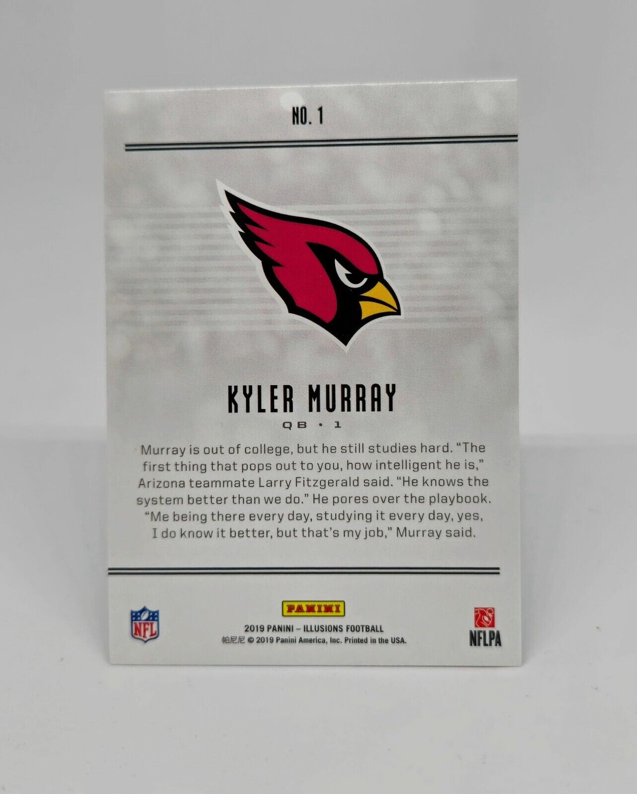 2019 Illusions Kyler Murray  Rookie RC #1 Arizona Cardinals