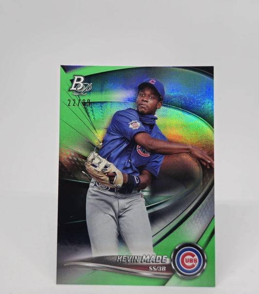 2022 Bowman Platinum Top Prospects Kevin Made #TOP57 Green /99 Chicago Cubs