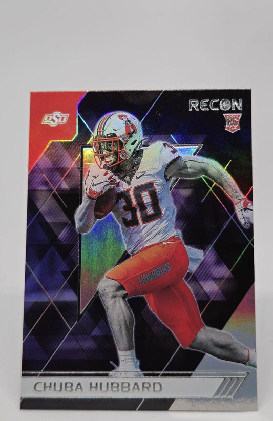 2021 Panini Chronicles Recon Draft Picks Chuba Hubbard RC ROOKIE No. 146
