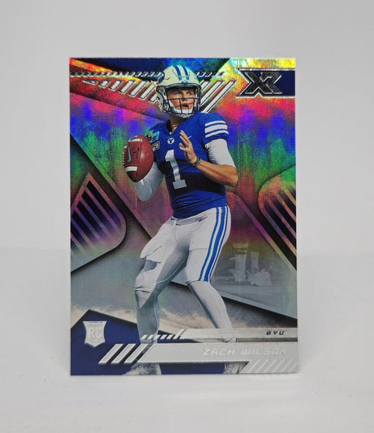 2021 Panini Chronicles XR Draft Picks #182 Zach Wilson Rookie RC New York Jets