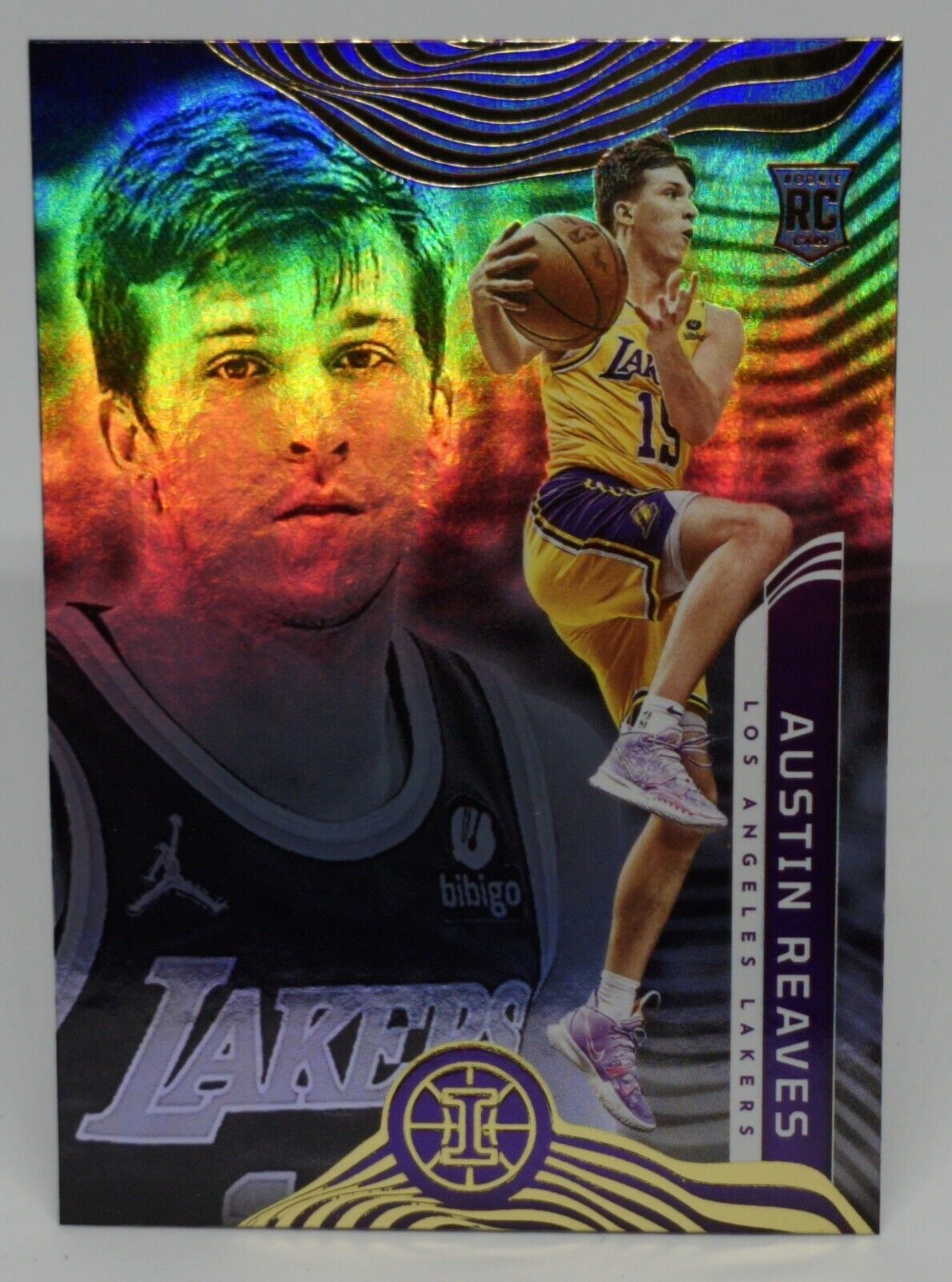 2021-22 Panini Illusions Austin Reaves Rookie Card #181 Los Angeles Lakers RC