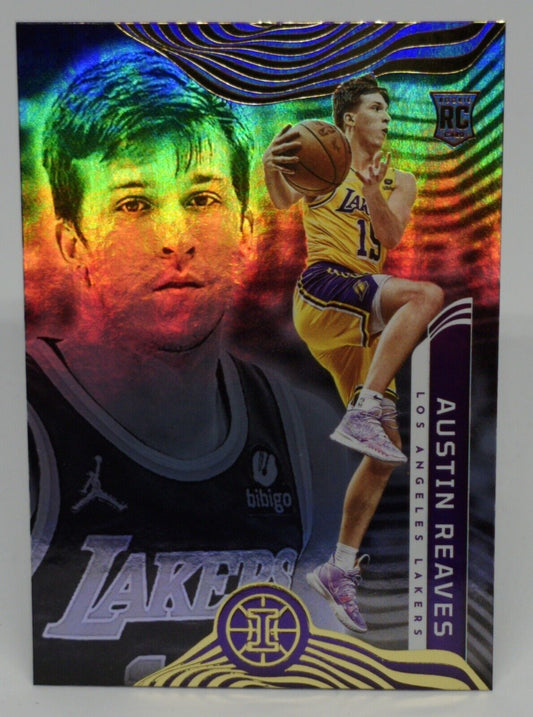2021-22 Panini Illusions Austin Reaves Rookie Card #181 Los Angeles Lakers RC
